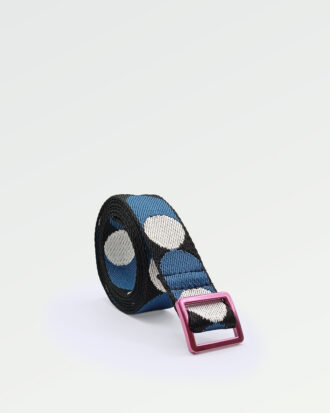 Cinturón Fino Retro Dots - Rosa y Azul