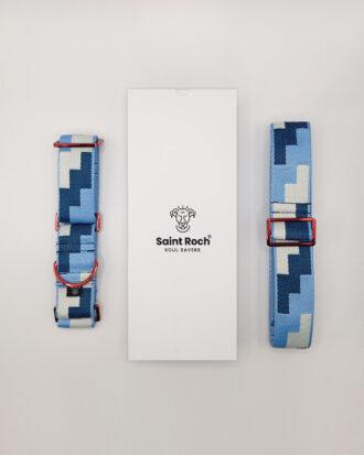 Pack Collar Ancho Up & Down - Azul