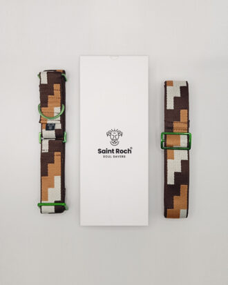 Pack Collar Ancho Up & Down - Marrón y Café