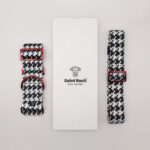 Pack Collar Extra Ancho Pata de Gallo - Rojo