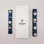 Pack Collar Fino Retro Dots - Verde y Azul